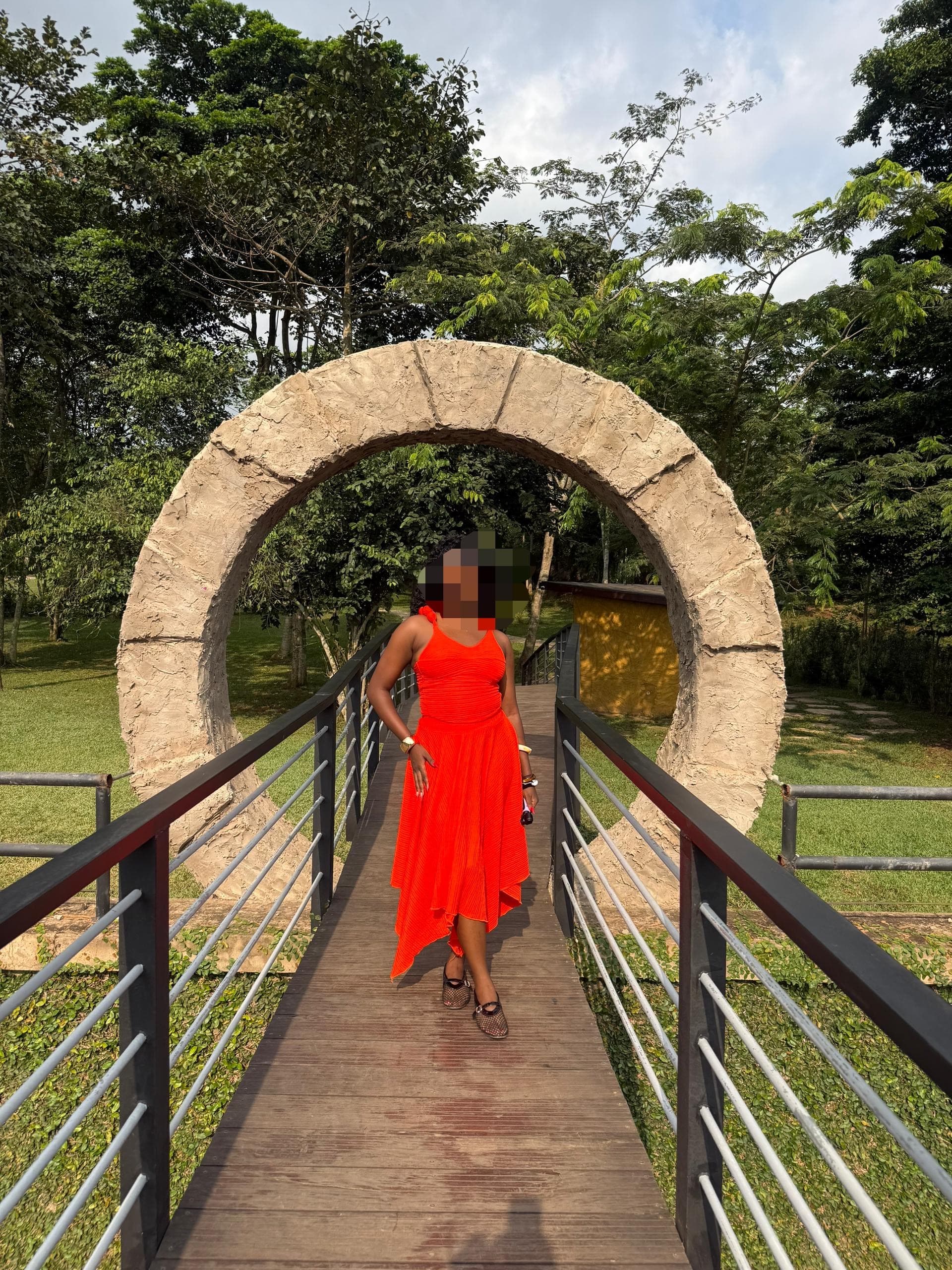 Orange summer 2 piece